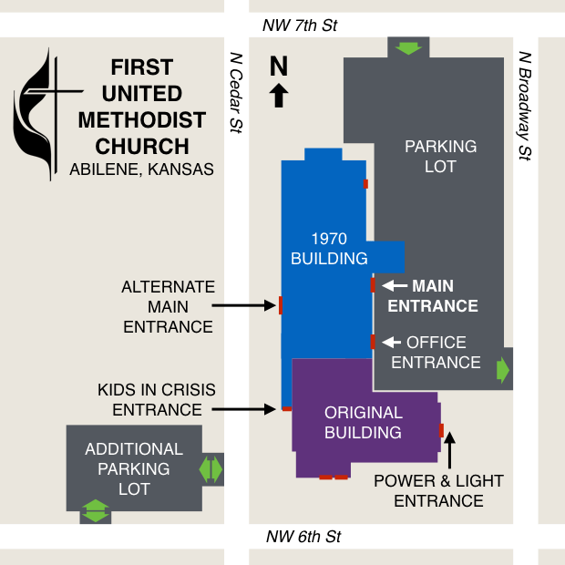 AFUMC Entrance Map